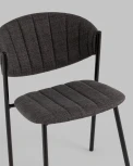 Стул Харпер ткань рогожка тёмно-серый Stool Group арт.УТ000036753