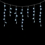 Гирлянда Бахрома с Колпачком 4,9 x 0,5 м Белая 220В, 189 LED, Провод Прозрачный ПВХ, IP65