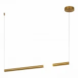 Подвесной линейный светильник IP22 светодиодный ST Luce Angurra SL1222.223.01 в форме шара