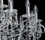 Подвесная люстра Chiaro Сюзанна 458010524 (220V, на цепи, подсвечник, свеча)