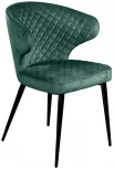 Стул Richard ромб, бархат зелёный 19 Top Concept 77337