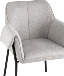 Кресло Бесс рогожка светло-серый 2 шт. Stool Group (арт.УТ000037185)