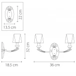 Бра Osgona Ramo 690622