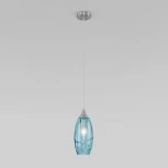 Умный подвесной светильник Eurosvet Lotus 50222/1 голубой (220V, на проводе)