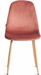 Стул BREEZE (mod. JSC-58) (Велюр,Металл  /Коралловый )
