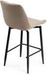 Полубарный стул Notta Алст К крутящийся бежевый / черный 502281