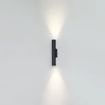 Уличный настенный светильник светодиодный Odeon Light Tubus 7105/6WL металл IP54 LED 2*3W 3000K 220V (круглые)