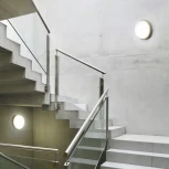 Настенно-потолочный светильник светодиодный с акуст.датчиком,с дежурным режимом работы Feron AL3018 41892 12W 4000K IP65 белый (220V, круглые)