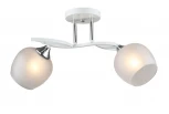 Потолочная люстра на штанге Мелодия Света SL1N SL3395-2 WT+CR 000066058