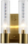 Бра Crystal Lux Otono AP2 BRASS/TRANSPARENTE (220V, круглые)