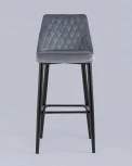 Стул барный Stool Group Диего велюр серый УТ000025319