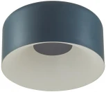 Потолочный светильник круглый Sonex Confy 7689/26L металл/акрил/белый/синий LED 26Вт 4000K D260 IP20 (220V, круглые)