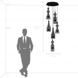 Подвесной светильник светодиодный Lightstar Belle 814069