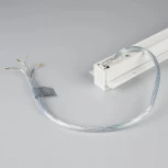 Трек (шинопровод под гипсокартон магнитный) встраиваемый MAG-TRACK-2538-FDW-2000 (WH, 5LN) (Arlight, IP20 Металл) 050225 (24V)