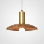 Подвесной светильник Wood Light Brown ImperiumLoft Wood-C01 (141158-26) (220V, на проводе)