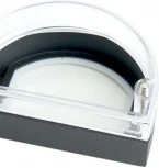 Настенный светильник Feron Сеул DH1702 48318 GU10 черный (220V, IP54)