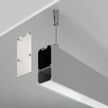 Алюминиевый профиль подвесной -накладной 35x66 Maytoni Led Strip ALM-3566-S-2M