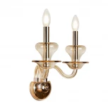 Бра iLamp Mercury W9448-2 Gold (220V, свеча)