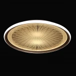 Потолочный светодиодный светильник круглый с пультом DeMarkt Норден 660014501