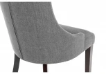 Обеденный стул Woodville Elegance dark walnut / fabric grey 11026