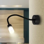 Настенный светильник светодиодный для чтения с выключателем ЭРА WL 34 BK