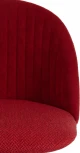 Кресло MELODY флок/ткань, бордо/красный, 10/MJ190-11 Tetchair 17191