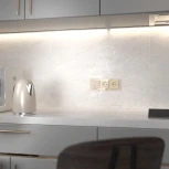 Выключатель двухклавишный с подсветкой (айвори акрил) Werkel W1120143 (a064057)