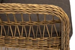 "Цесена" кресло плетеное из искусственного ротанга, цвет соломенный 4SIS арт.УТ-00006747