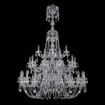 Подвесная люстра Bohemia 1402 1402/20+10+5/400/XL-158/3d/Ni