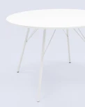 Стол обеденный Stool Group Мемфис D110 белый УТ000003489