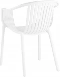 Стул с подлокотниками Stool Group Kolstad пластик белый УТ000037036