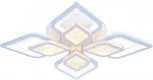 Потолочная люстра Ambrella Acrylica FA4285 (регулировка яркости, LED, 220V, пульт управления, цветы)