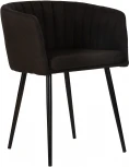 Стул обеденный ALINA (черная ткань (LAR-106D-28))