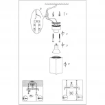 Накладной точечный светильник Lucide Delto 09916/05/36