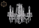Подвесная люстра Art Classic 11.23 11.23.5.141.Cr.Dr (220V, хрусталь, на цепи, подсвечник, свеча)
