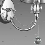 Бра Lumion Asanta 3228/1W (220V, хрусталь, подвески)