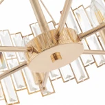 Потолочная люстра хрустальная на штанге Arte Milano Sorrento-3209 373209/6/80/480 GD (220V)