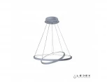 Подвесной светильник iLedex Axis D098-2 (600x400) WH (220V, пульт управления, на тросе, кольцо)