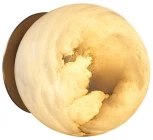 Настенно-потолочный светильник Odeon Light Marbella 6684/5CL латунь/металл/алебастр IP20 LED 5W 3000/4000 (220V, шар)