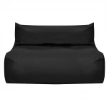 Бескаркасный диван Dreambag Модерн Черный (Экокожа, Классический) 4600921