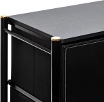 Комод Leset Хайди 8 ящиков (Сталь/Экокожа) Leset арт.2500000224409