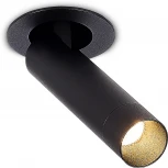 Встраиваемый светильник 5W черный Donolux Hubble DL20232In5W1B (LED, 220V, круглые)