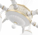 Подвесная люстра Arte Milano AM340837 340837/6 WT+G (220V, на цепи)