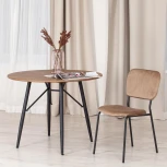 Стул CAROL (mod. UC06) Tetchair (Коричневый,Черный).