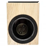 Архитектурная подсветка под две лампы GU10 сосна Uniel UUL-A01S UUL-P42A 2х6W/GU10 IP65 PINE