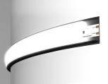 Алюминиевый профиль накладной гибкий для светодиодной ленты до 15мм Ambrella Illumination GP1600BK