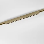 Трековый светильник Downlight магнитный Elektrostandard Line Magnetic Brass Line 85529/01 20W 48V 3000K (латунь) (LED)