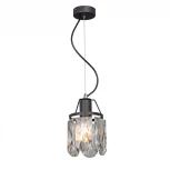 Подвесной светильник Vitaluce V5326-1/1S (220V, хрусталь, на тросе, круглые)