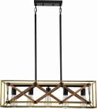 Люстра потолочная на штанге Storia V000066 (10002/5R Black)