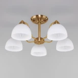 Потолочная люстра Eurosvet Carissa 30172/5 античная бронза